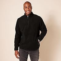 Vista 6 de Tienda Essentials Men's Quarter-Zip Polar Fleece Jacket