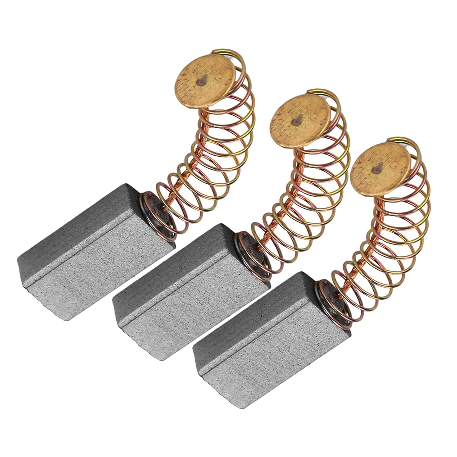 15x8x5mm 125 Motor Carbon Brush, 20pcs Motor Carbon Brushes Replacement for Hammer Drill Motor, Electric Motor or Generator