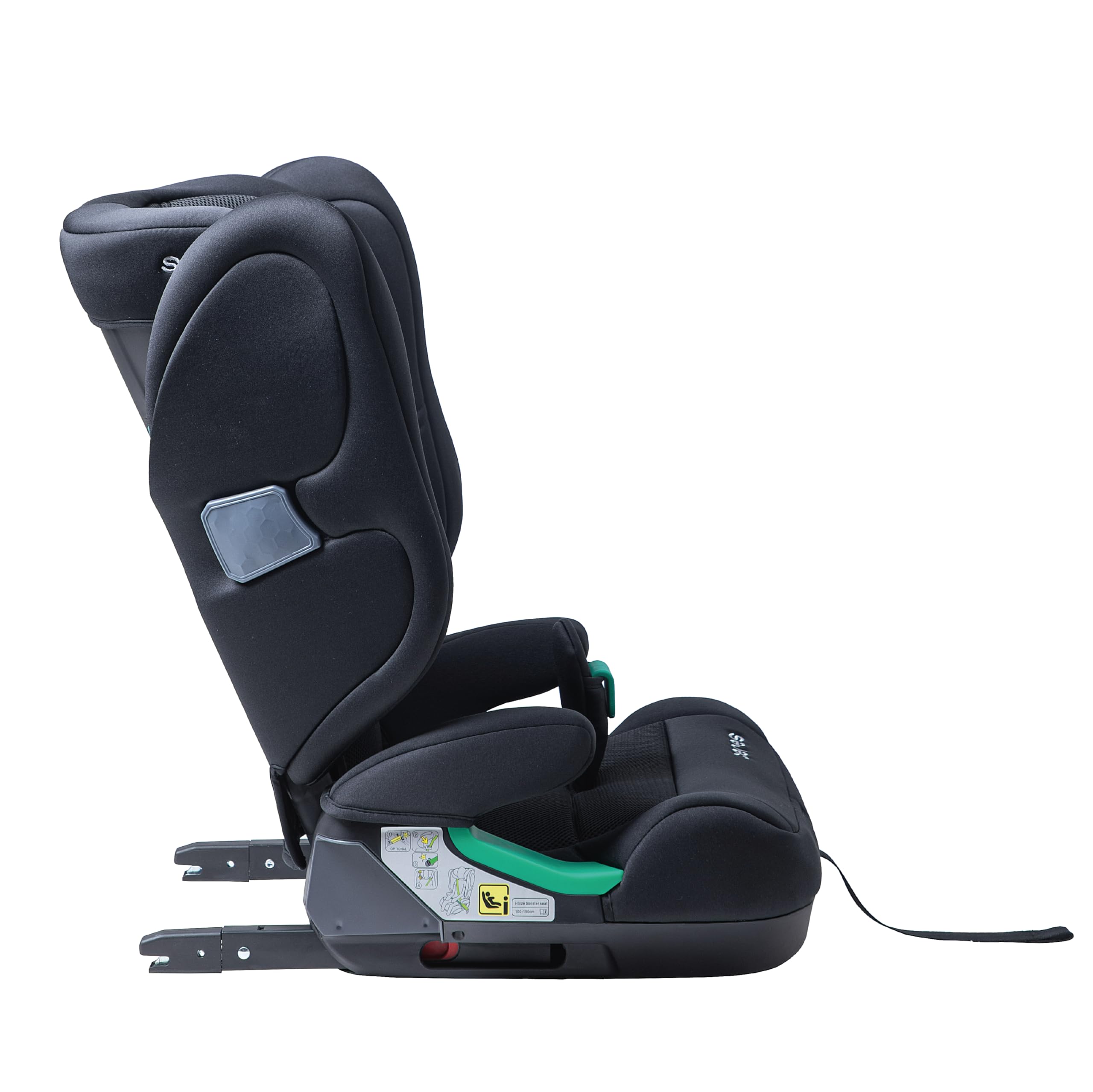 FOTELIK SAMOCHODOWY SORINO CERES ISOFIX I-SIZE 15-36KG 100-150 CM BLACK