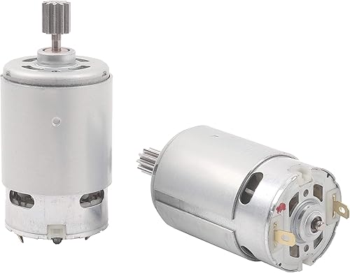 Miniatura 2 de 2 piezas 550 30000RPM 12 voltios motor eléctrico, alta velocidad RS550 12V motor caja de cambios accesorios para ruedas eléctricas niños montar en