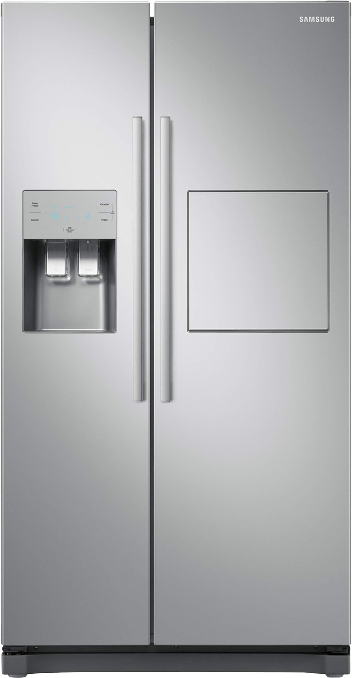 Samsung 501 Liter Refrigerator Side by Side With Water Dispenser Color Silver Model - RS50N3913SA (international Version).
