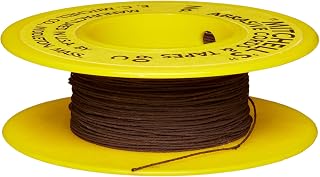 Mitchell Abrasives 53 Round Abrasive Cord, Aluminum Oxide 180 Grit .040" Diameter x 25 Feet