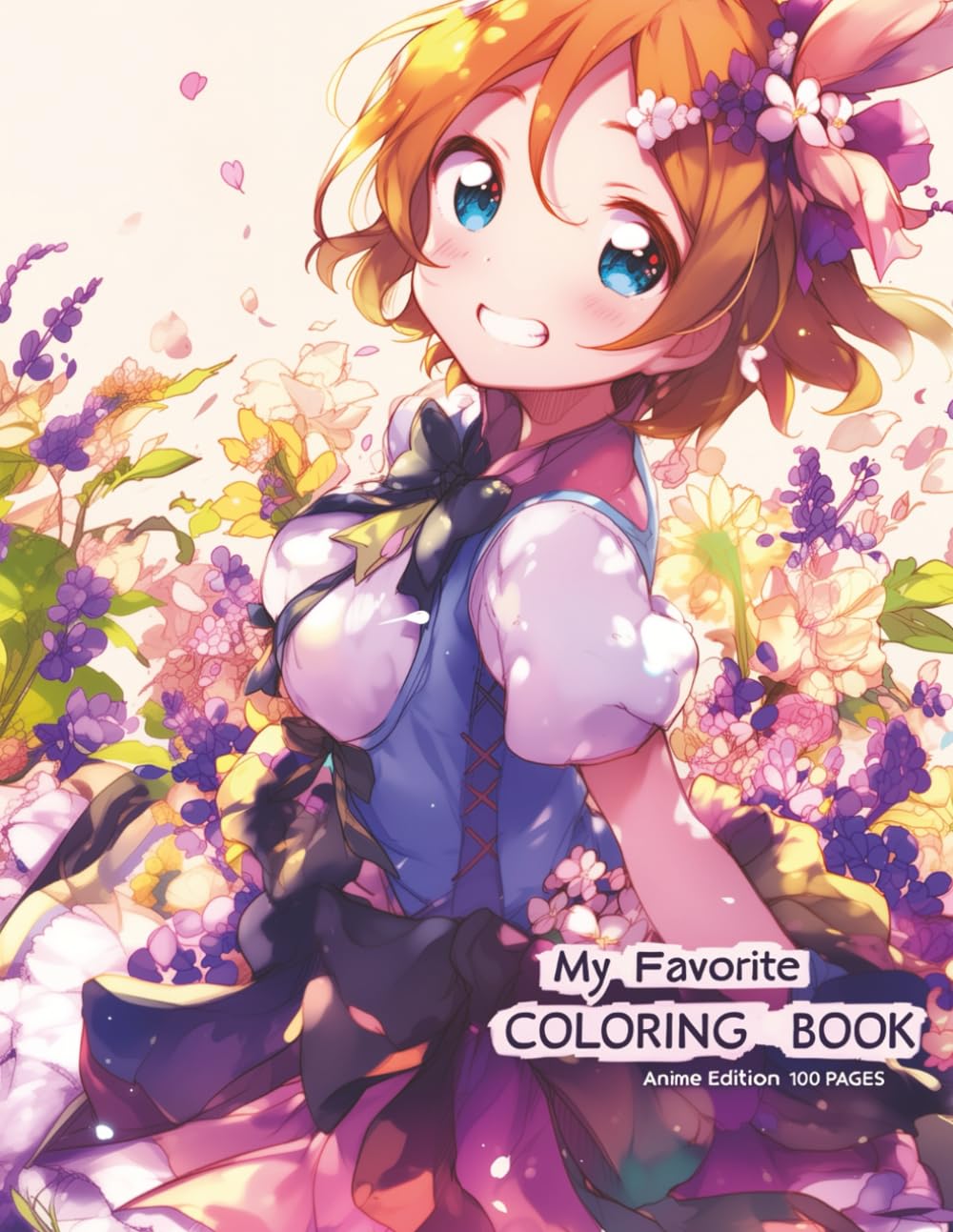 My Favorite Coloring Book: Anime Vol. 1