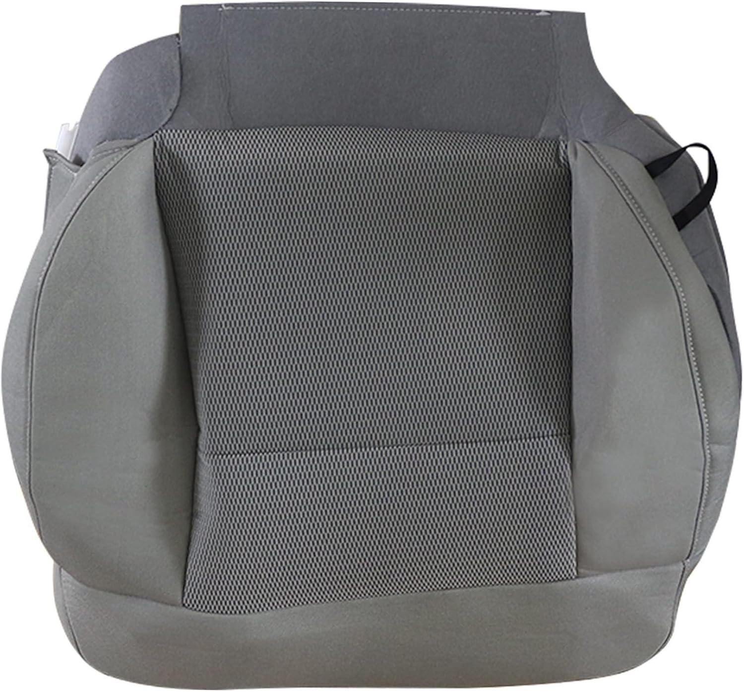 Front Passenger Side Bottom Cloth Replacement Seat Cover Gray Compatible with Ford F-150 XLT F150 2004 2005 2006 2007 2008