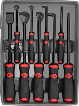 Performance Tool W948 9-Piece Hook, Pick and Scraper Set