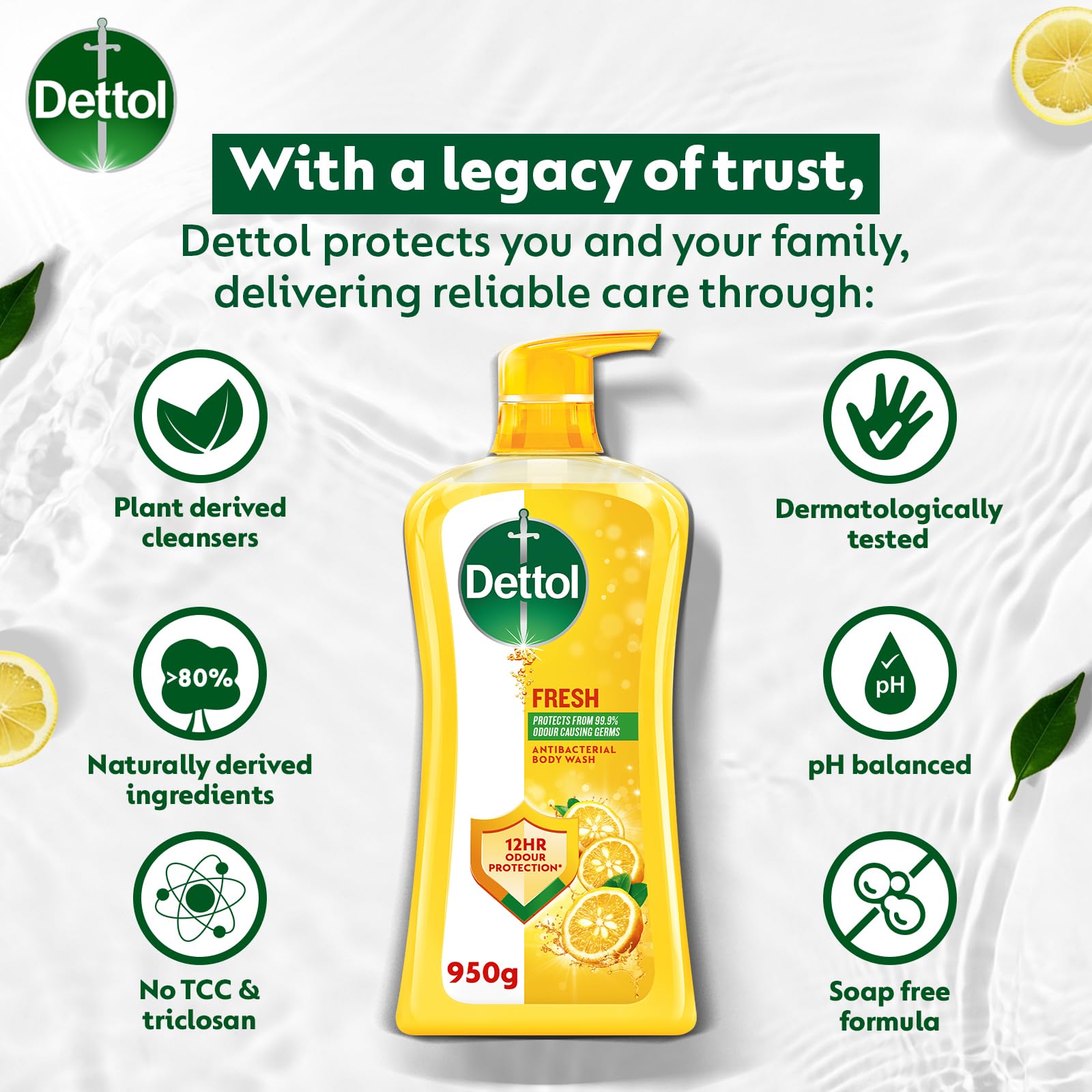 Amazon | Dettol（デトール） Anti Bacterial pH-Balanced Body Wash