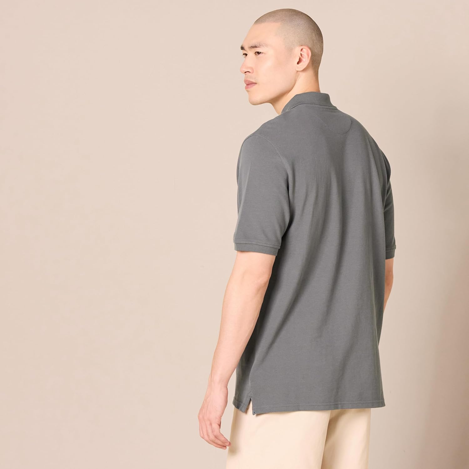 Amazon Essentials Men's Regular-Fit Cotton Pique Polo Shirt (Available in Big & Tall) - Image 2