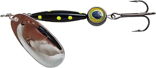 Thundermist Lure Company Eye#4-G-by-BLK Stingeye Spinner Fishing Lure, Black