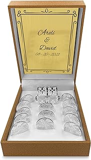 EHV Customizable Wedding Unity Coins Arras Matrimoniales de Boda – Display Box – Traditional Wedding Coins –