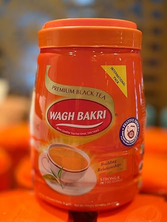 Wagh Bakri Premium Black Tea   Special International Blend | Strong & Aromatic CTC Tea for Rich Taste & Color | 1kg Pack