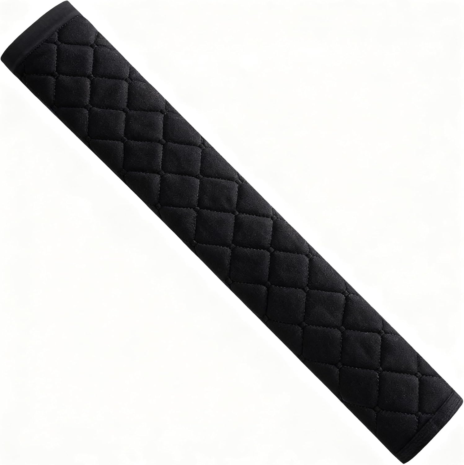 Extra Long Soft Seatbelt Covers for Adults, Kids, Women & Men, Shoulder Neck Chest Protector Pads, Car Seat Belt Strap Cushion for All Cars, Auto Accessories (Black, 15.5IN)