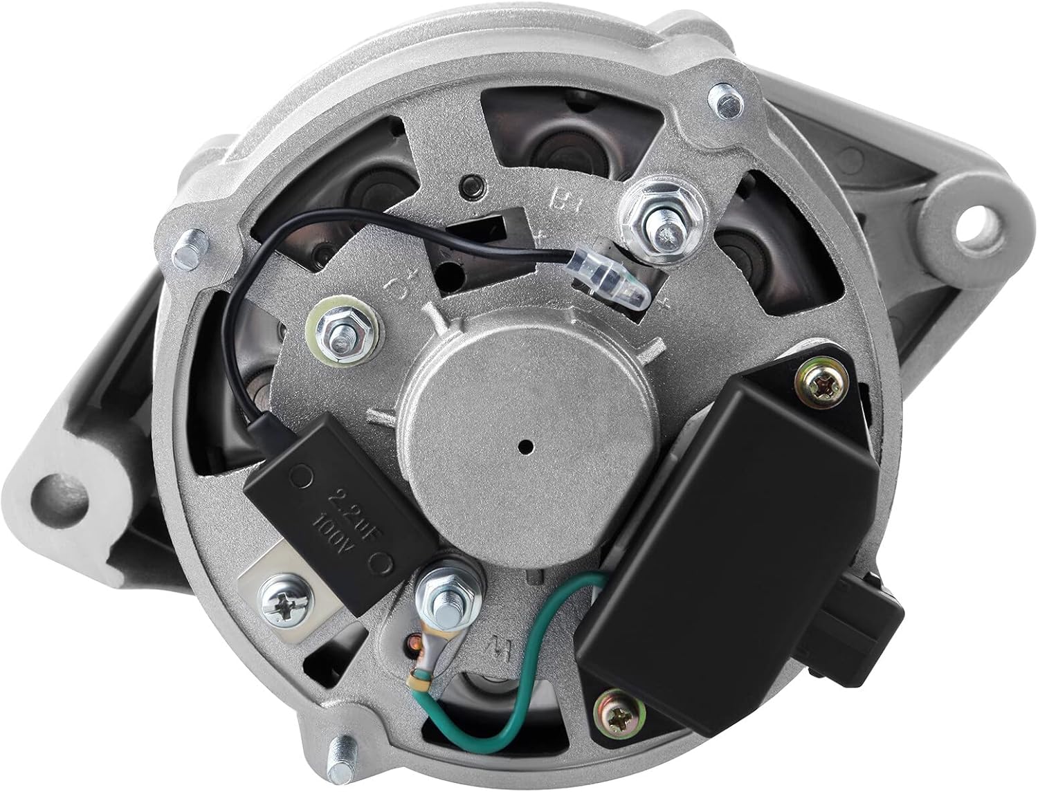 SCITOO Alternator Fits for Thermo King Generator APU TriPac TK270 Engine,Yanmar Engines,Industrial 2TNV70-12V 65Amp CCW w/o Pulley Class, Replace OE AMA0002 400-42005 9515593, 41-6990, 41-8464