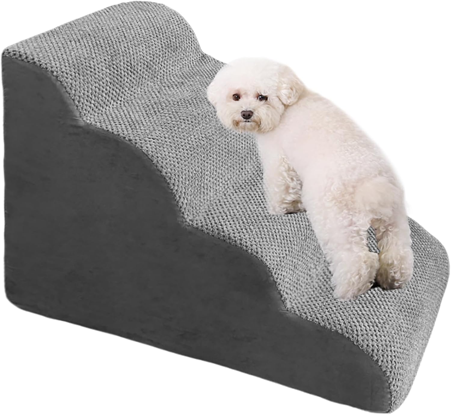 HRONRAD Dog Stairs for Small Dogs, Dog Ramp for Couch and High Beds