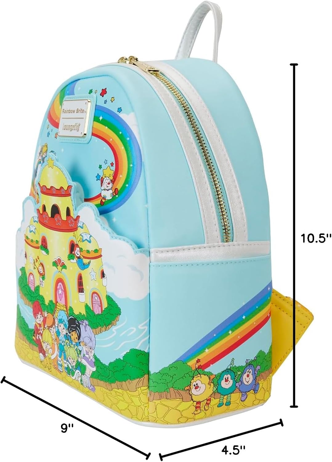 Rainbow Brite Castle Group Mini Backpack