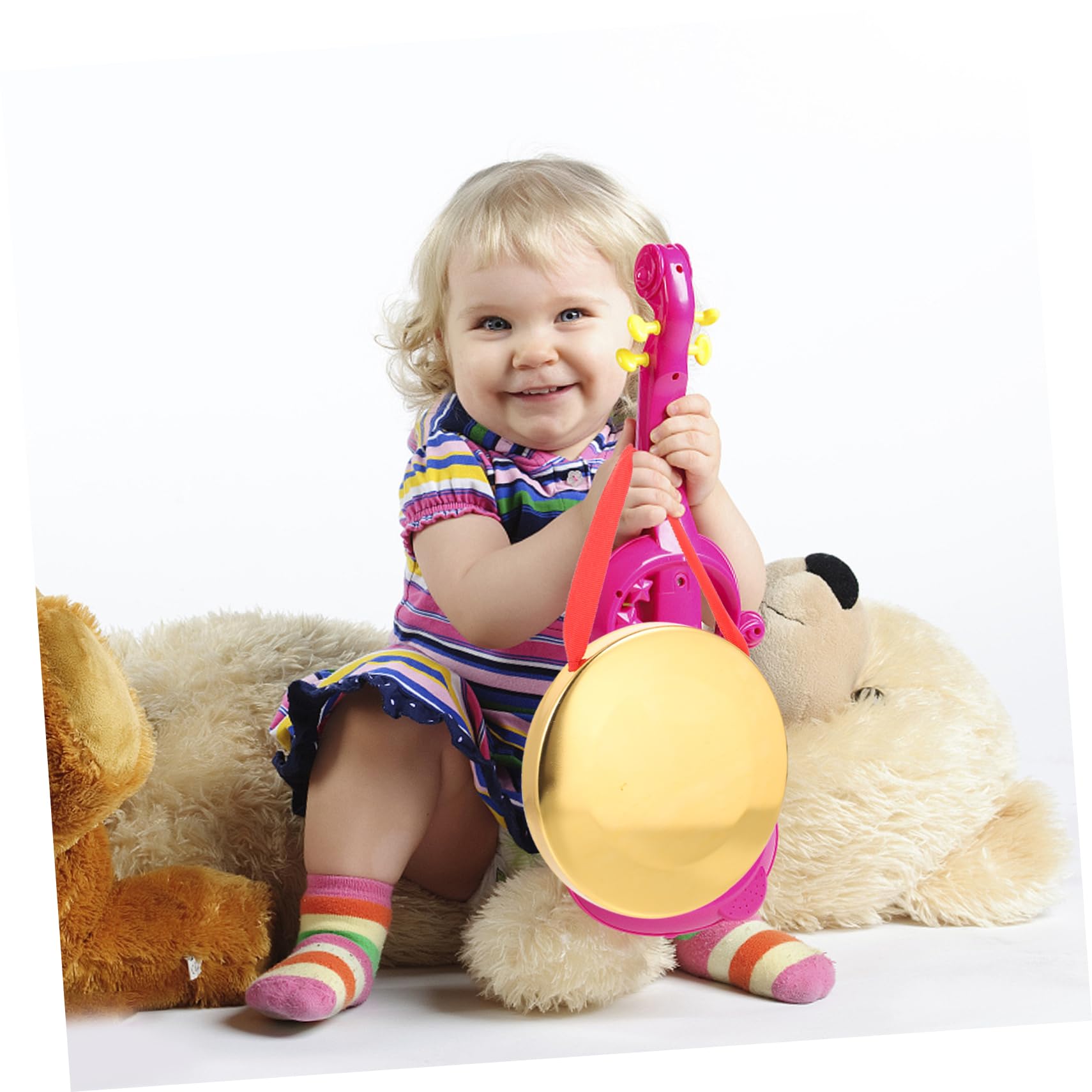 HANABASS 1set Copper Gong Chinese Instrument for Festivals Parties School Events Pure Sound Performance Convenient Hanging Design Material Manual Polish Finish