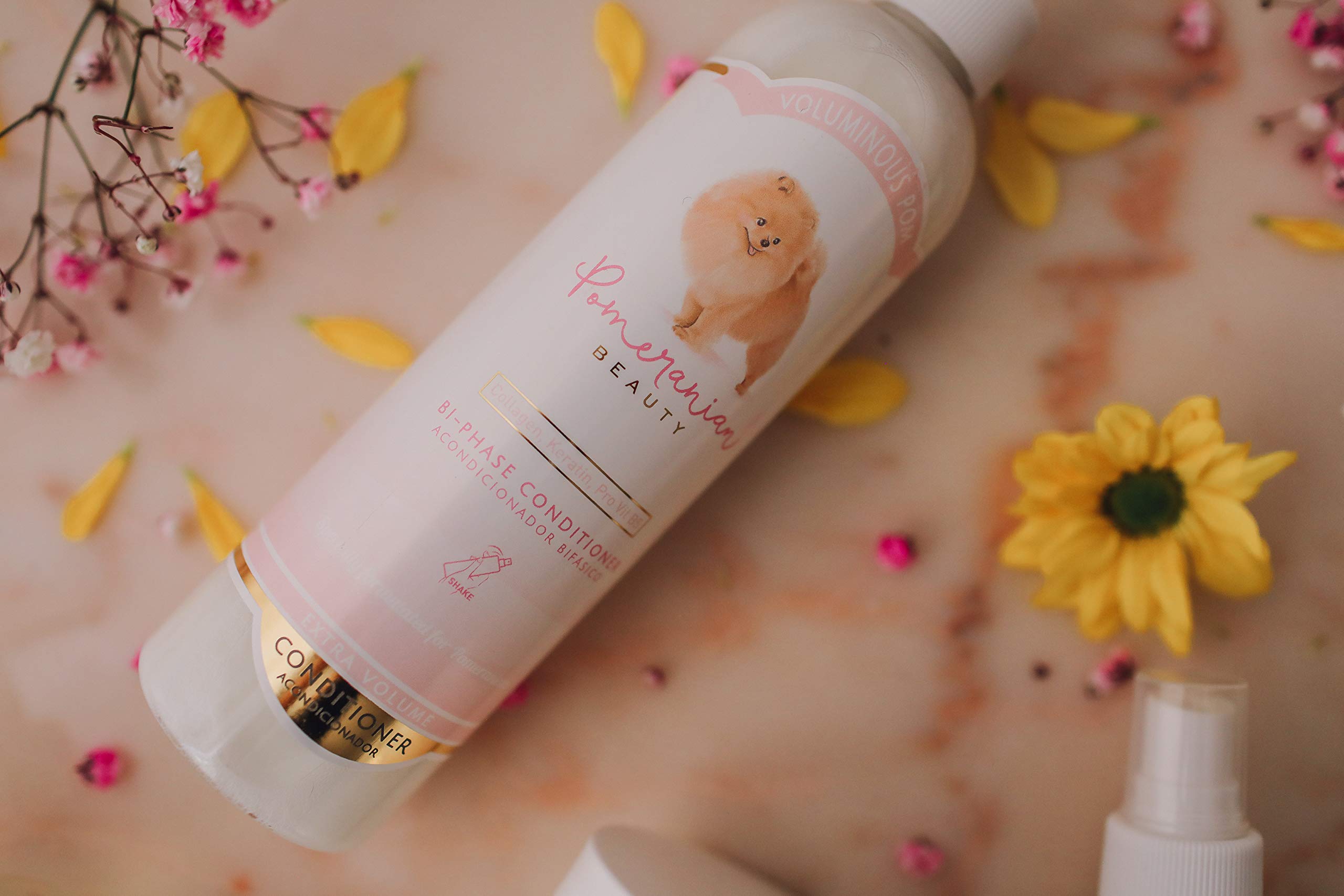 Conditioner für Hunde Haarvolumen Spray pommersche Pflege