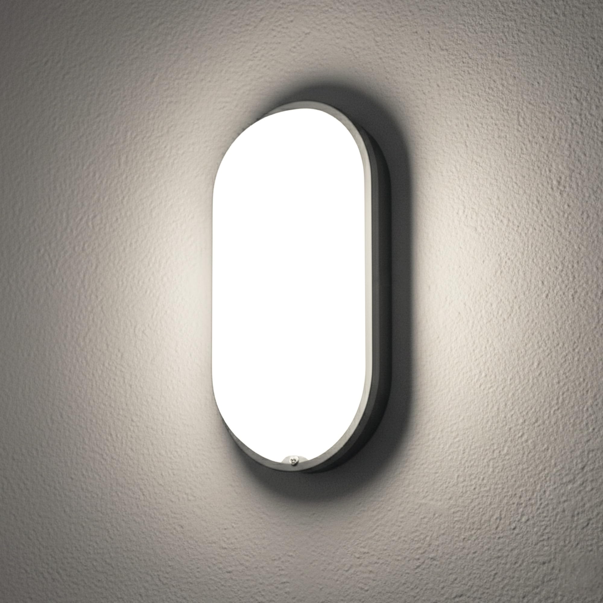 LEDURE 10W Zyro LED Bulkhead Light | Waterproof IP65 Outdoor Wall Light | Modern Slim Design | Cool White | Pack of 1-image-1