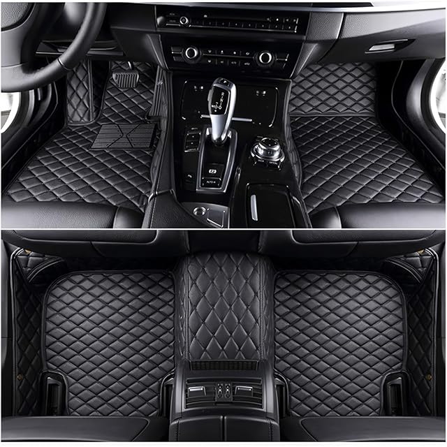 Custom Car Floor Mats Compatible with Mazda CX-5 CX-3 CX-4 CX-7 CX-8 CX-30 Mazda 6 Mazda 3 Mazda CX-9 Waterproof Non-Slip Weather Full Coverage Floor Liners (3D Black)