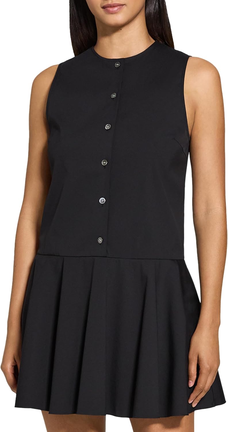 Theory Women's Sleeveless Mini Dress