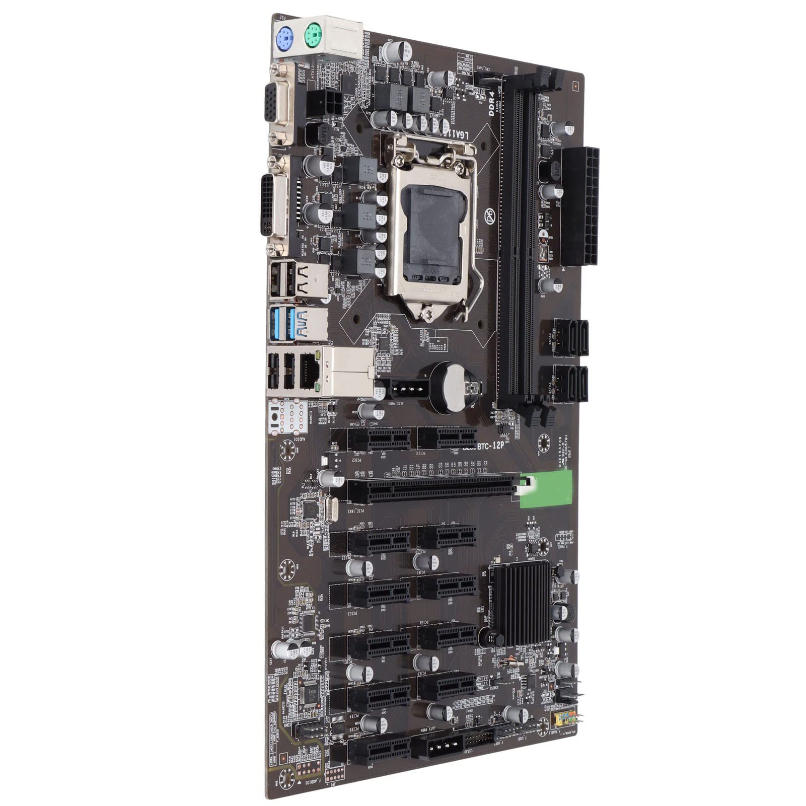 Denash Placa Base para Minería LGA1151 con 11 Ranuras PCIe, B250