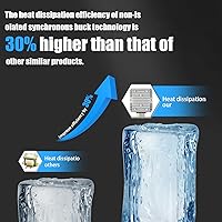 Vista 4 de Estabilizador de voltaje para automóvil, regulador de voltaje resistente de 12 V, 4 A, 48 W, protector de sobretensiones para batería de automóvil