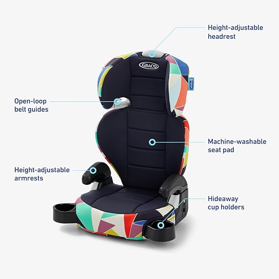 Graco® TurboBooster® 2.0 Highback Booster® Seat, Geo Pop