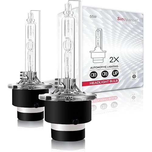 Sinoparcel D2S HID Headlight Bulb 6000K Cool White 2PCS