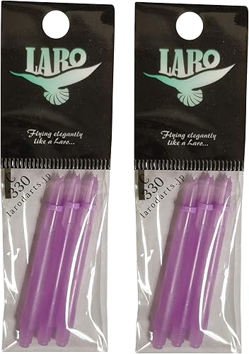 Miniatura 19 de Cañas de dardo de carbono – Bloqueadas y silenciosas (giratorias) – 9 tamaños – para dardos de punta suave y punta de acero – Ligeras, duraderas