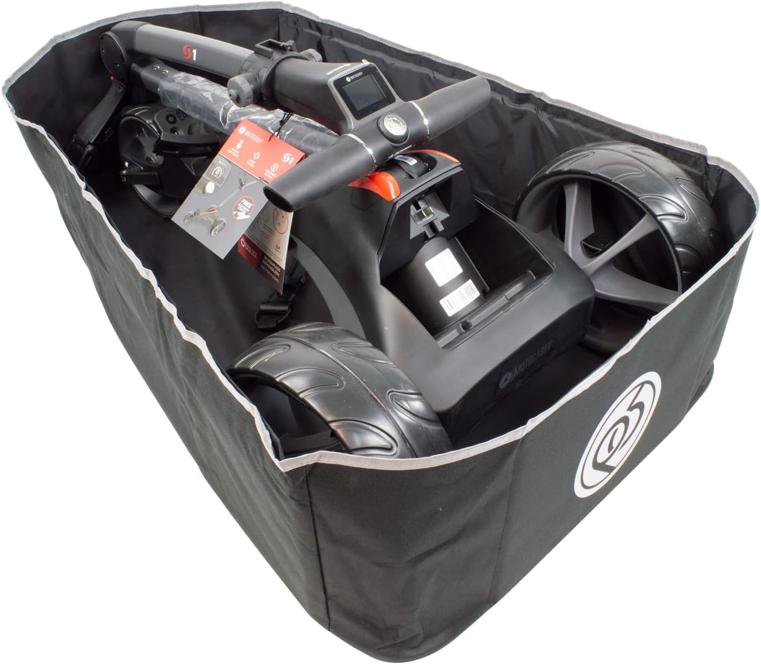 Powerbug Electric Golf Trolley Car Boot Tidy Storage Container