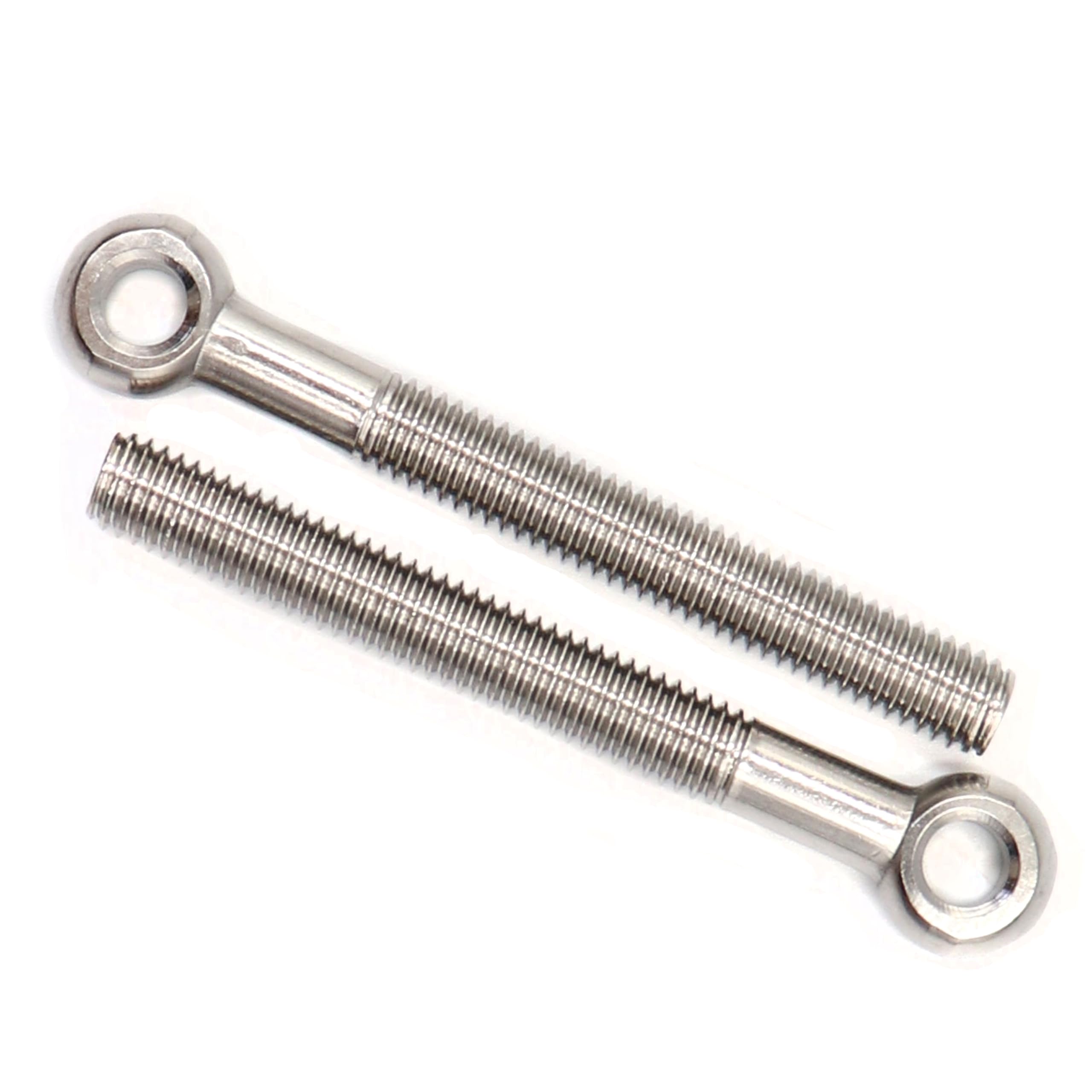 binifiMux 6pcs 304 Stainless Steel M8 x 70mm Machinery Shoulder Swing Lifting Eye Bolt