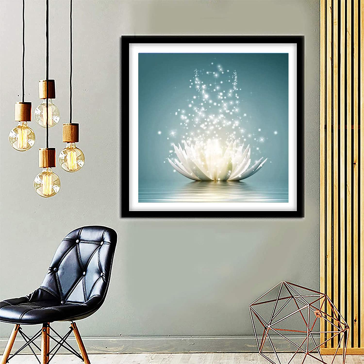 MWOOT Lumineux Kit De Peinture Diamant 5D,Peinture Par Numéro