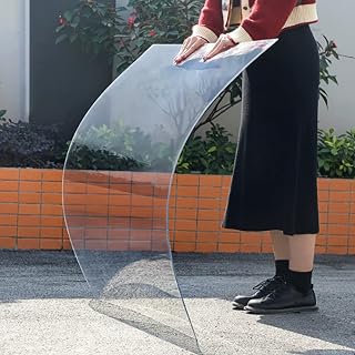 Polycarbonate Sheets Clear Acrylic Sheets Plastic Roof Panel,UV Protected Rain Shelters Glass Replacement,for Shed Windows Greenhouse Canopy Carport Picture Frame Painting (20x40cm(7.9x15.7in),2mm) - Amazon product rated Grade B