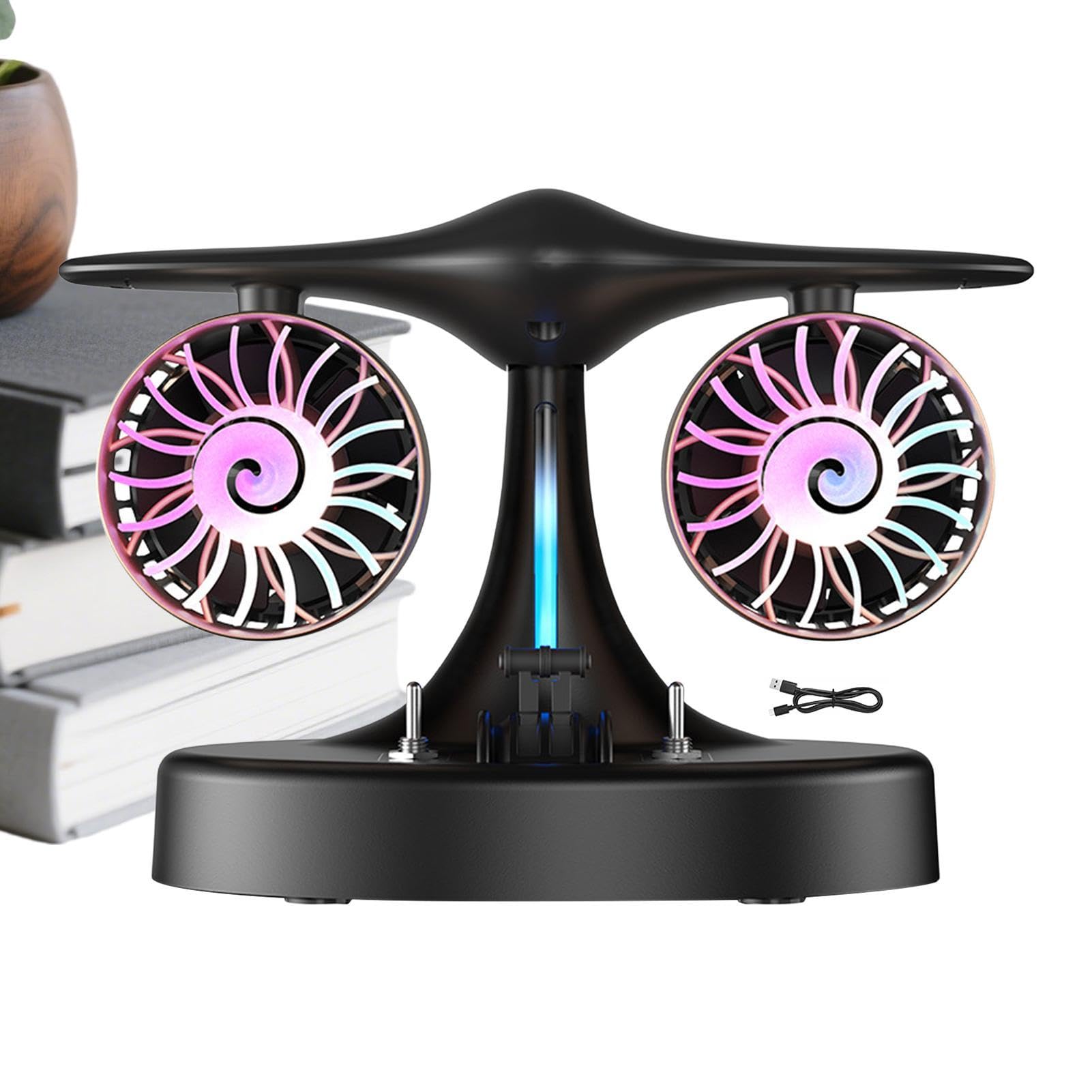 Ventilateur de chevet compact pour chambre salon maison et dortoir