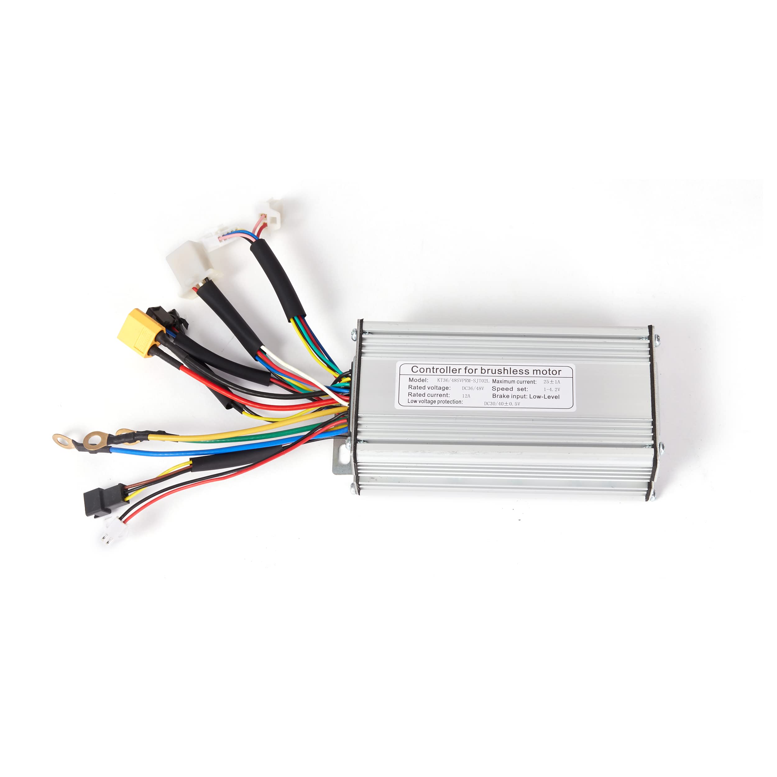 Ebike Controller geschikt voor 36/48V 250/350/500W elektrische fiets borstelloze naafmotor sinusgolf controller e-bike programmeur e-bike controller (kleur: SineWave36VBluetooth