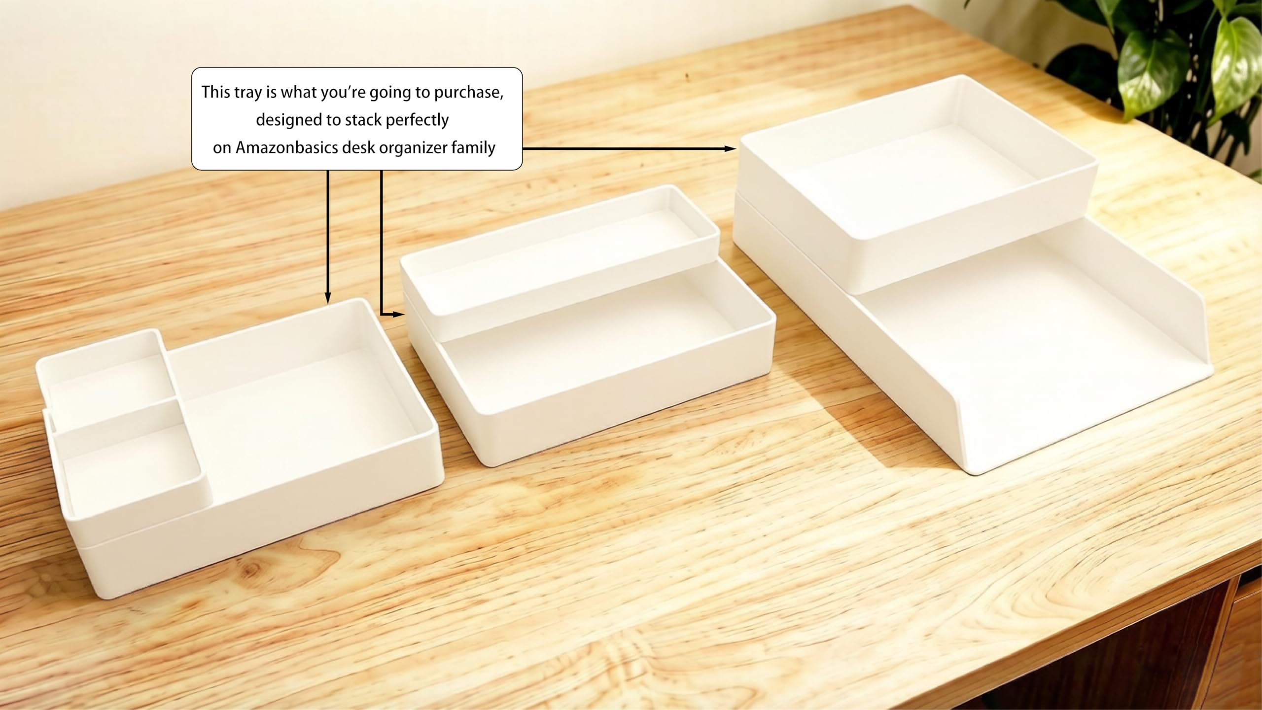 Amazon | Amazonベーシック アクセサリートレイ 収納用 プラスチック
