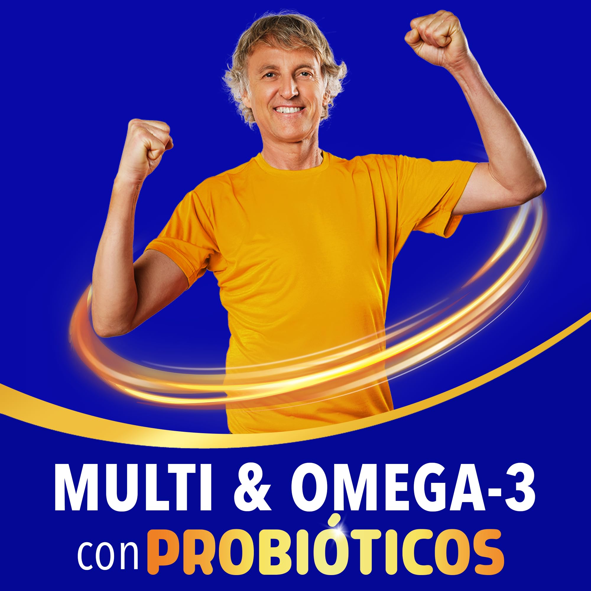 Bion3 Multi & Omega-3, Complemento Alimenticio con Vitaminas y Cápsulas de EPA y DHA para apoyar el corazón¹, cerebro² y visión³, con Probióticos