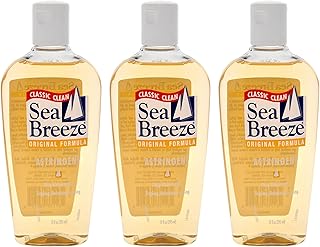 Astringent Original Formula by Sea Breeze for Unisex - 10 oz Cleanser - Pack of 3