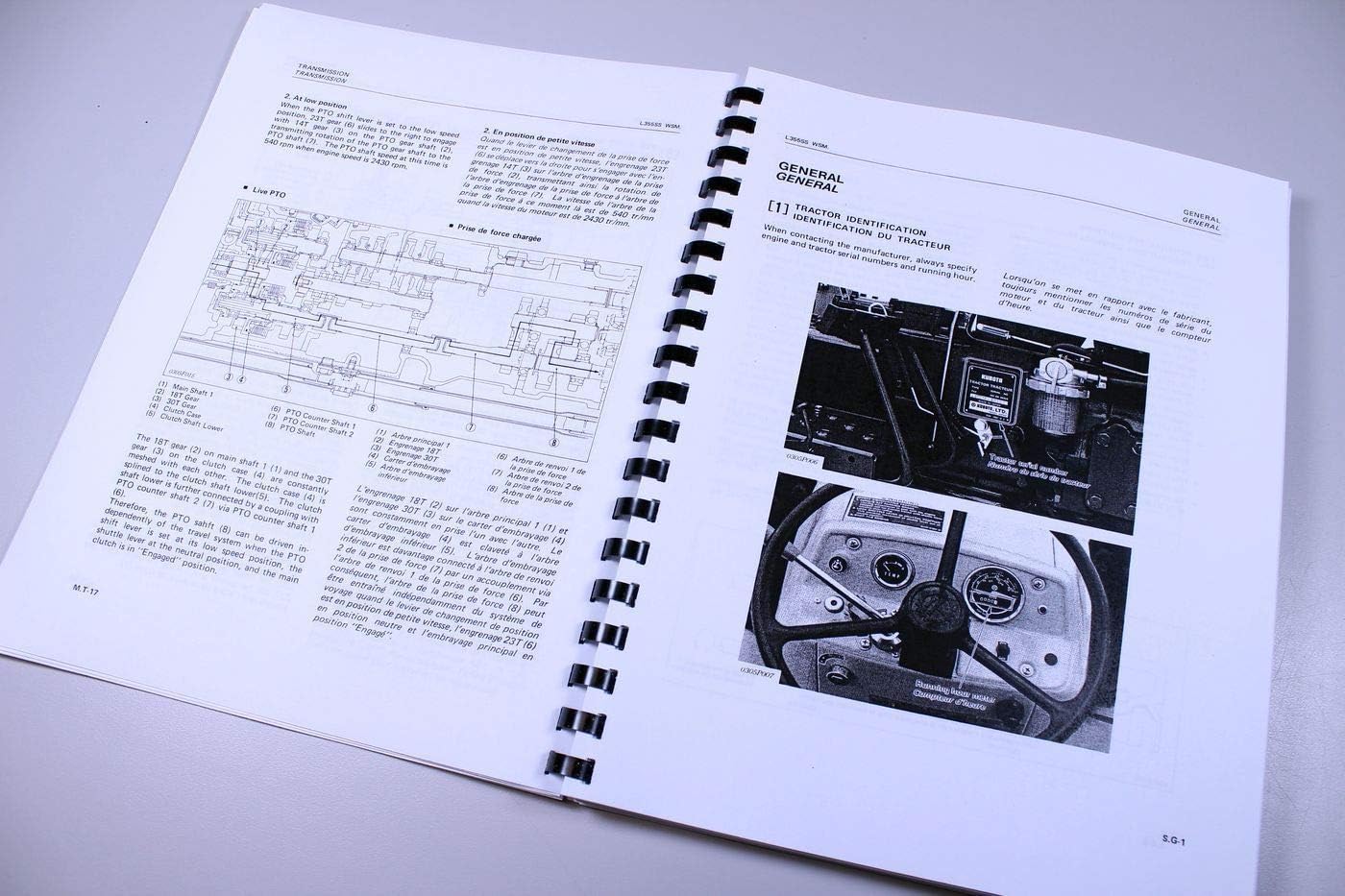 Workshop Service Manual for Kubota L355SS Tractor Repair Shop Book Overhaul