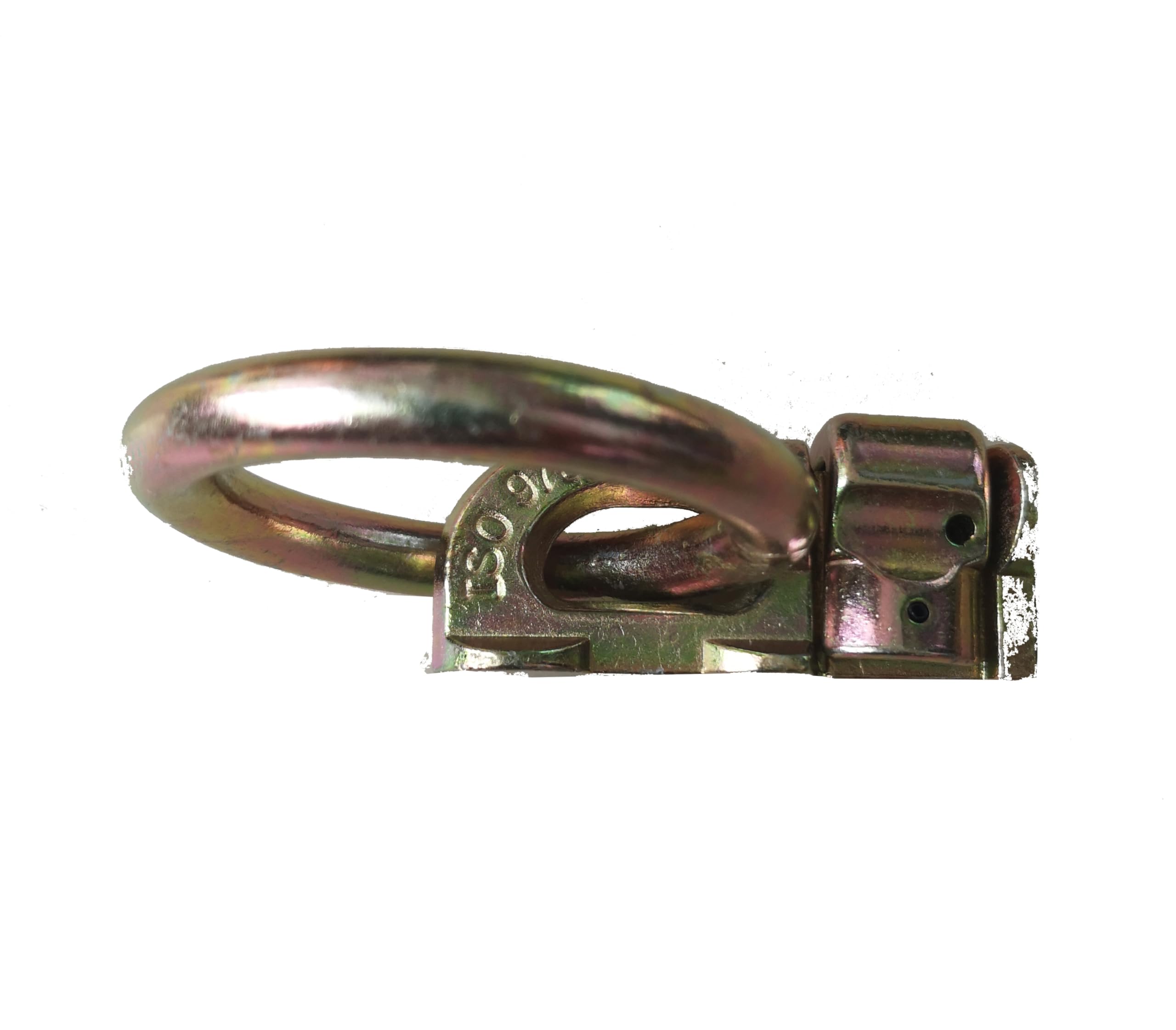 Bonberland L Track Rail Double Stud Fitting with Round Ring