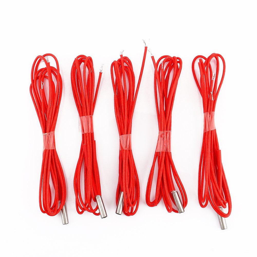 5 pcs 12V 40W Reprap Ceramic Cartridge Heater for 3D Printer Prusa Mendel Shipping from US