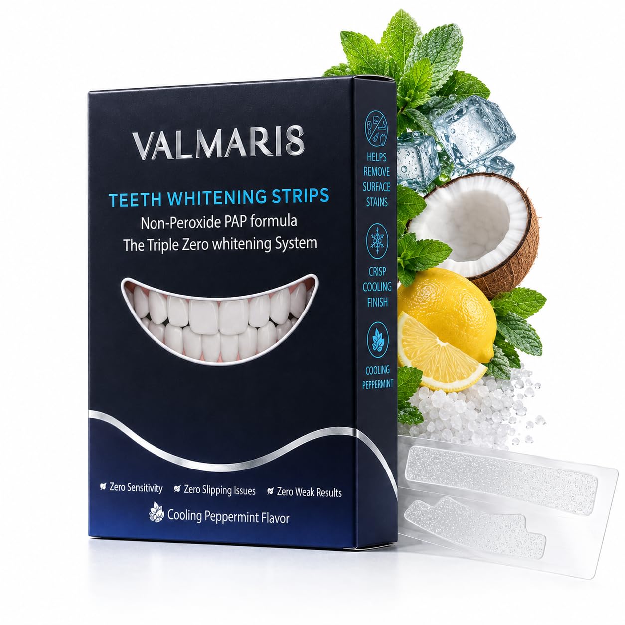 Sensitive Teeth Whitening Strips - Winter Mint -8 Sensitive Teeth Whitening Strips - Winter Mint -8