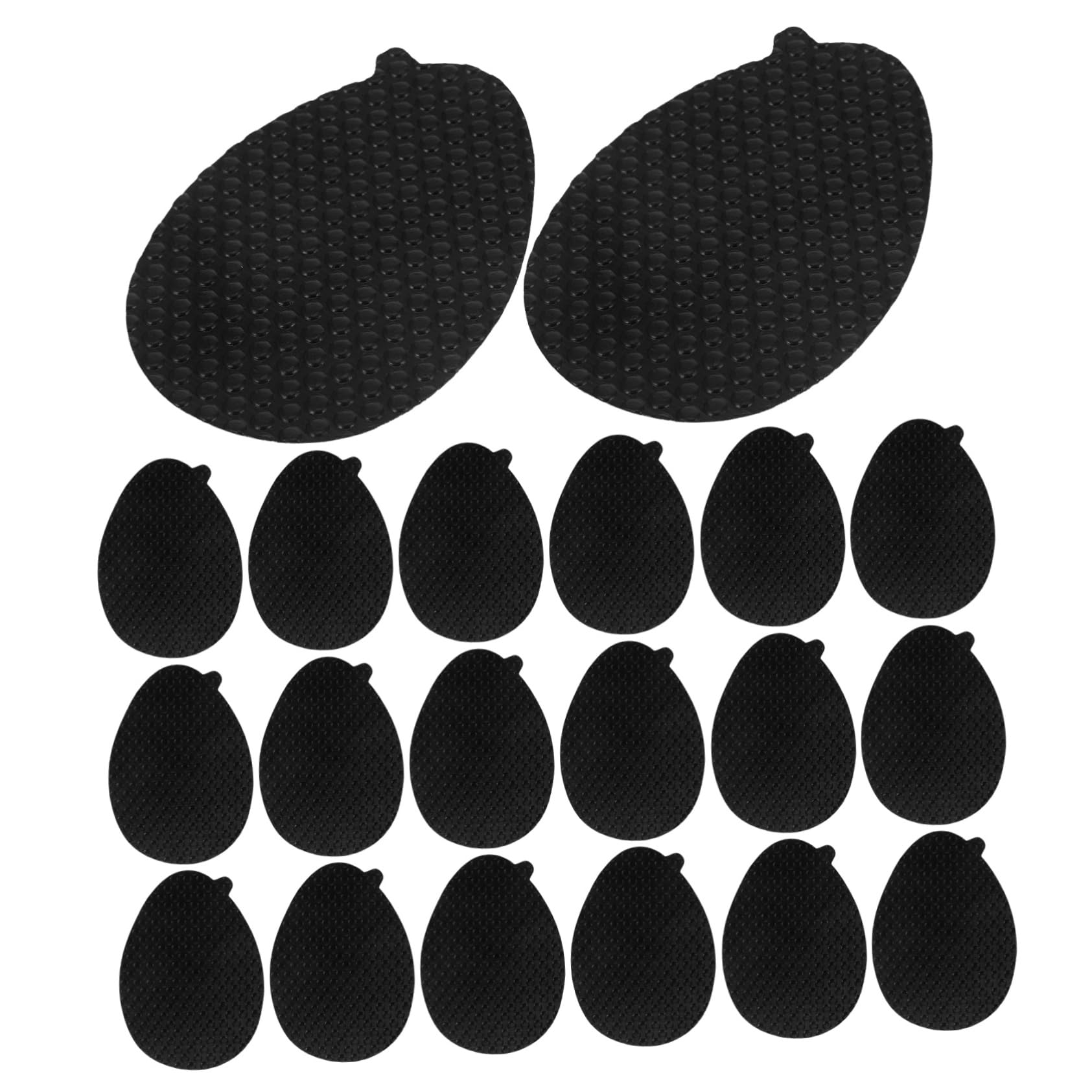 Didiseaon 50pares Almohadillas Antideslizantes Para Tacones Heel Pads De Gel Para Zapatos Protección y Estabilidad El Talón Instalación y