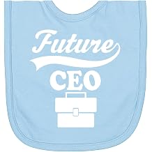 inktastic Future CEO Shirt Childs Boss Job Newborn Bib