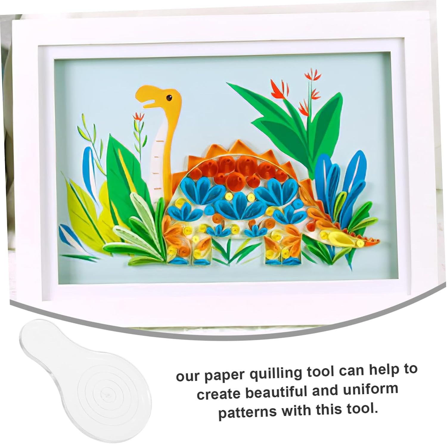 CORHAD 4Pcs Paper Curling Machine DIY Craft Tool Quilling Tools for Beginners Professionals for Creating Flowers Animals Patterns Durable Supplies