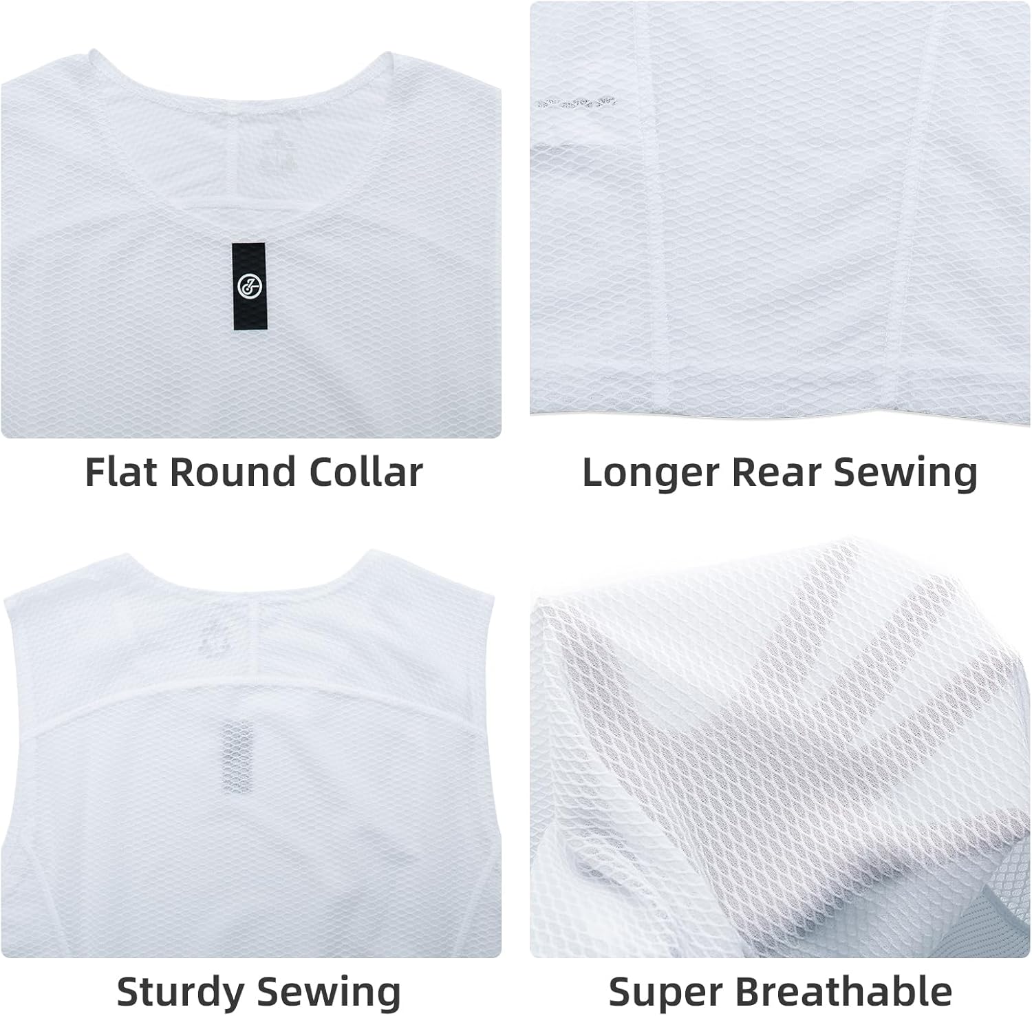 YKYWBIKE Men's Cycling Base Layer Sleeveless Cycling Jersey Men Quick Dry Bicycle Undershirt Mesh Bike Base Layer Vests - Image 5