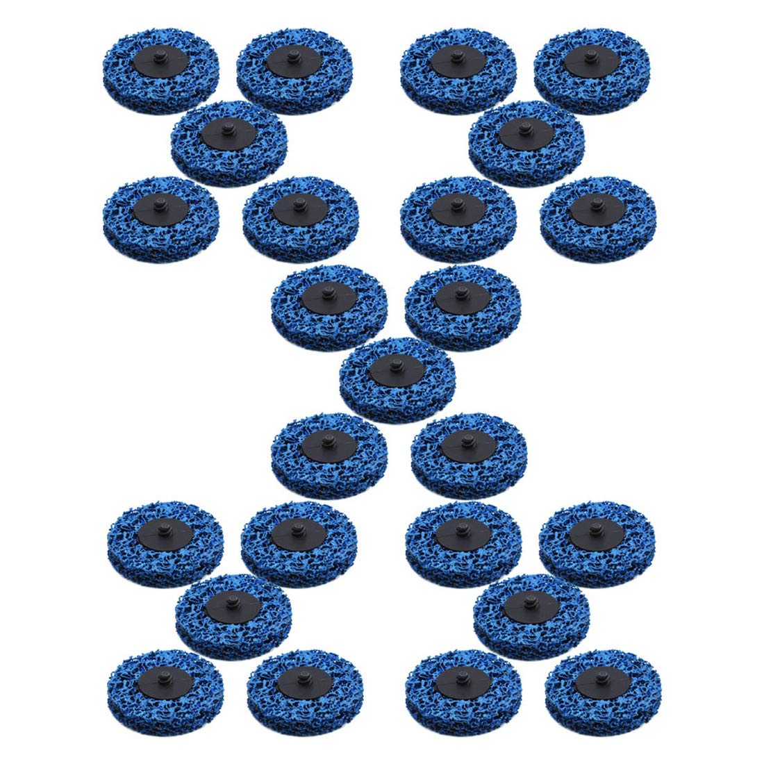 Poly Abrasive Disc 4 Inch VIVIAN- 5Pcs 4" Poly Strip Disc Wheel Paint Rust Removal Clean For Angle Grinder 717422