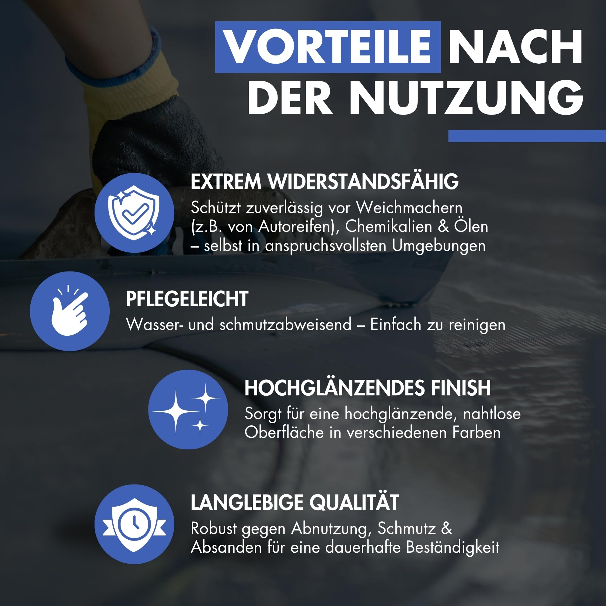 2k Epoxidharz Verlaufsbeschichtung 12kg I RAL 5012 Lichtblau I Lösemittelfrei, Umweltfreundlich & Geruchsneutral I Für ebene Garagen-, Keller- & Werkstattböden I Hohe Belastbarkeit