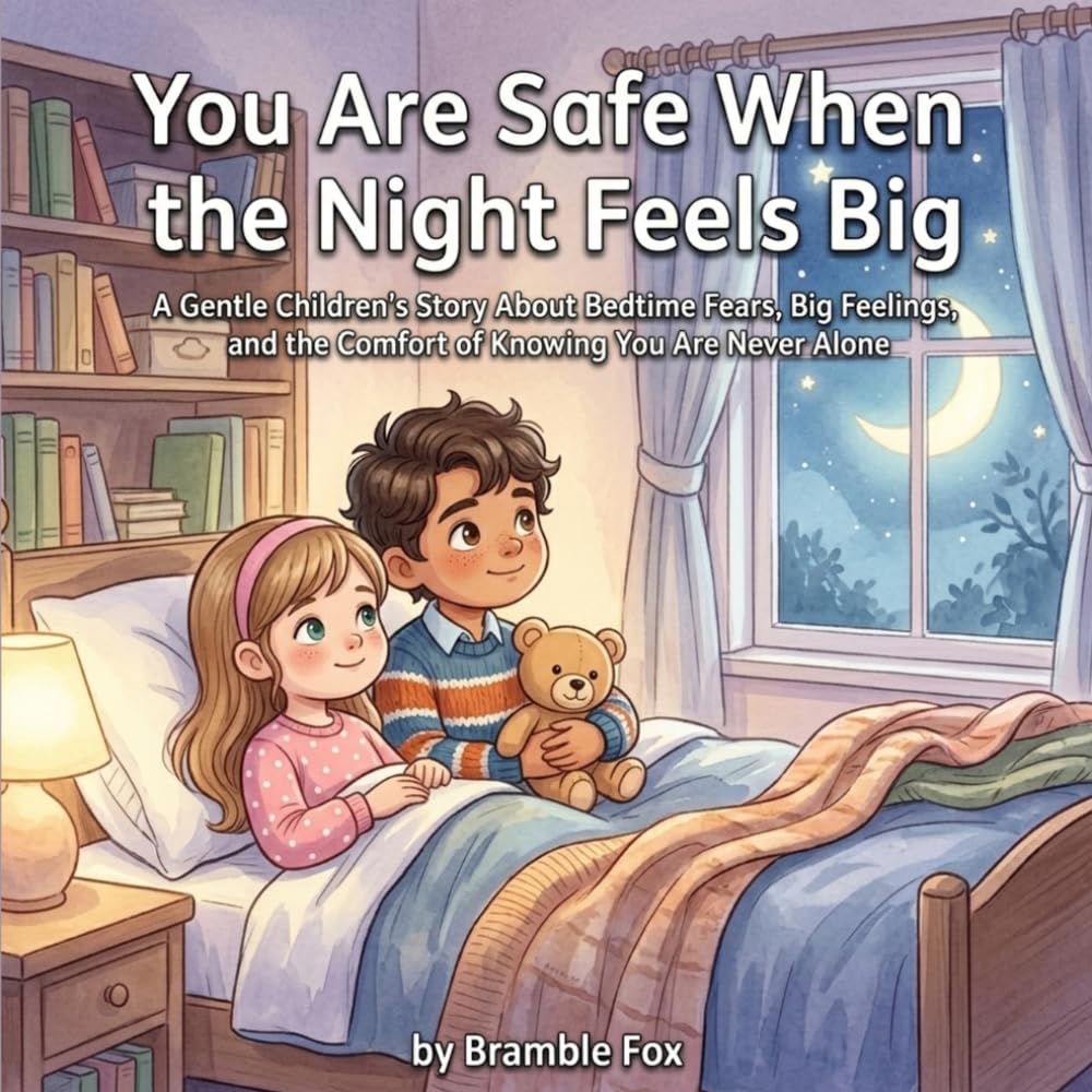 You Are Safe When the Night Feels Big: A Gentle Children's Story About Bedtime Fears, Big Feelings, and the Comfort of Knowing You Are Never Alone