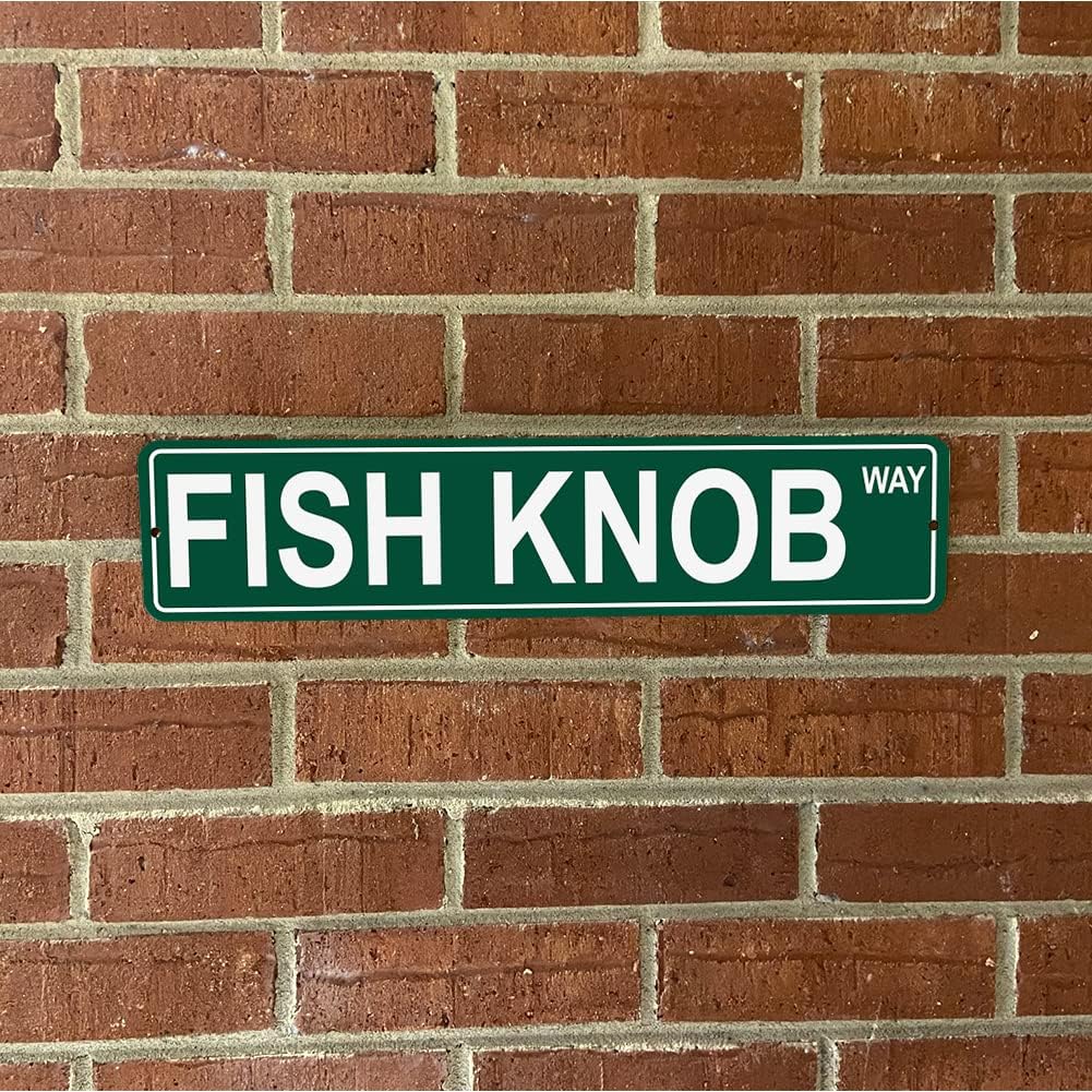 Georgia Mountains Pick Your Mountain Compatible/Replacement for Fish Knob United States Mountain Aluminum Metal Tin Street Sign Style Home Decor For Man Cave Poker Tavern Game Room