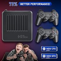 Consolă de jocuri ConBlom Retrowave G11 Pro 4K 256GB, controller dual wireless 2,4G, 100.000 de jocuri, 60 de emulatoare încorporate 7